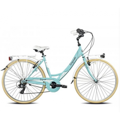 VELO URBAIN 26' D SILVERLIFE 6v ACQUAMARINA H46