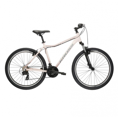 VELO VTT 26" FEMME SEMI RIGIDE KROSS LEA 1.0D TAILLE M (19") ALU