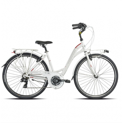 VELO URBAIN 28' D PARTNER BLANC 50 21V